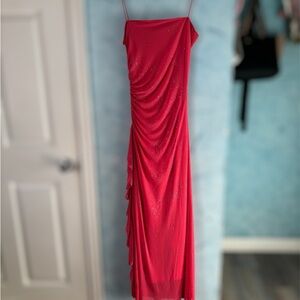 Shimmering glitter y2k vintage dress